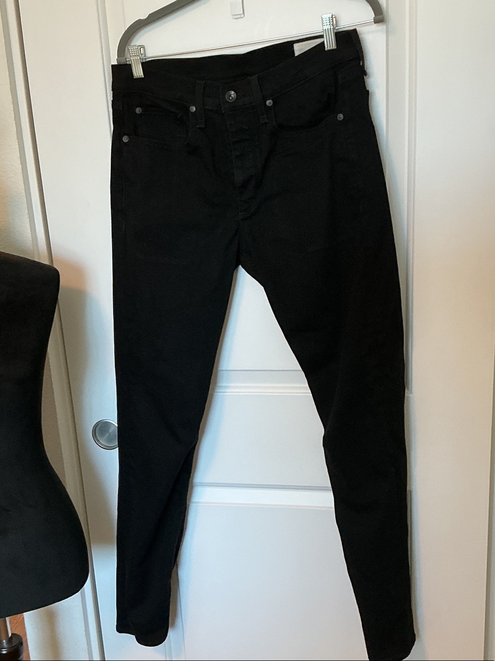 Rag & Bone Fit 2 Black Jeans - Sleek Everyday Denim 32